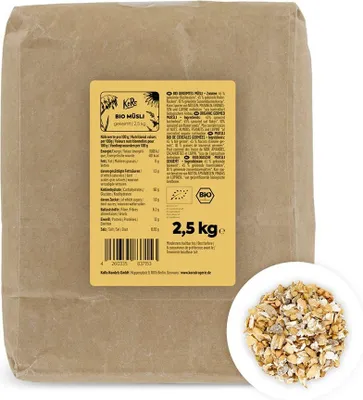 Produktbild von KoRo MUESLI_003, 403 kcal, 1697 kJ, 60 g, 1,8 g, 6,1 g, 13 g