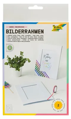 Fotolisten zum Gestalten, 2 Stk, 16,5x21,5 cm, für 10x15 cm Fotos