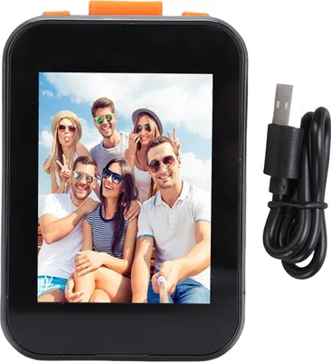 Obrázek produktu pro 2palcový telefon Selfie Screen Telefon Zadní kamera WiFi 5G 2.4G Selfie Screen Bluetooth 5.0 850mAh baterie pro selfie Vlog Live Streaming White