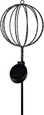 Produktbild von Näve Leuchten Solar-/Dekoerdspieß "KÖNIGSTEIN" H: 76cm Solar-/Dekoerdspieß "KÖNIGSTEIN" H: 76cm Solar-/Dekoerdspieß "KÖNIGSTEIN" H: 76cm, Lampe für den Außenbereich im Modern-Style, aus Metall und Kunststoff in schwarz, 76 cm hoch, Ø 15 cm, LED Platine – mit Schiebeschalter