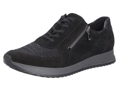 Produktbild von Waldläufer Damen Schnürschuhe, schwarz(schwarz), Gr. 8