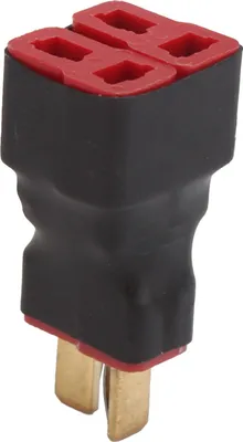 Produktbild von T-Stecker-Parallel-Adapter-Anschluss 1 Stecker auf 2 Buchsen für RC-Lipo-Batterie-Steuerteile