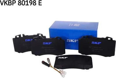 Produktbild von SKF Bremsbeläge Satz Vorne Bremsklötze passend für MERCEDES-BENZ E-Klasse Limousine (W211) VKBP 80198 E
