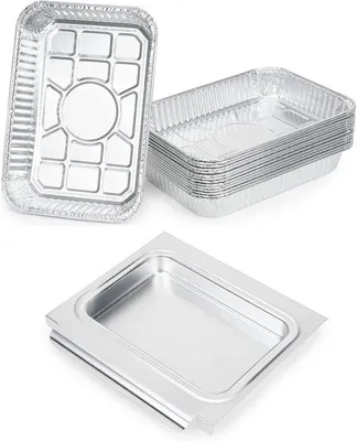 Productafbeelding van Aluminium grillschalen - 15 stuks wegwerpfolie - Voor Weber Spirit II 200/300 gasbarbecues