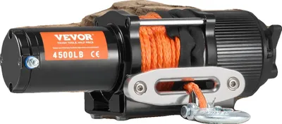 Obrázok produktu pre Elektrický navijak, napájanie 12V, bezdrôtové diaľkové ovládanie, 4500lbs