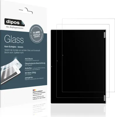 Obrázok produktu pre 2x ochranná fólia pre Chuwi FreeBook 13,5" matná - proti nárazom 9H fólia dipos Glass plastové sklo