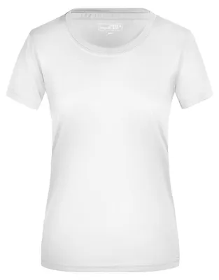 Immagine prodotto di James and Nicholson - Maglietta "Active" da donna LT2650 (XL) (bianca)