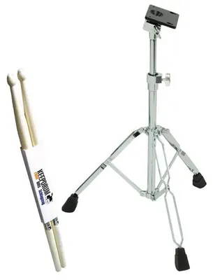 Produktbild von Roland PDS-20 Pad-Stativ mit Schlagzeugstöcken