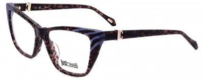 Produktbild von Just Cavalli VJC045V Havana azure 54/16/140 Damen Brillen