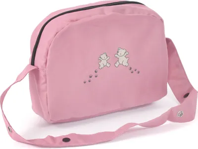 Produktbild von Bayer Chic 2000 Puppen Wickeltasche rosa Bärchen - Zubehör Babypuppe