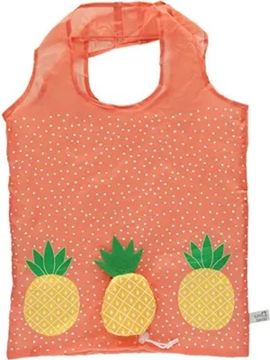Produktbild von Faltbare Einkaufstasche "Tropical Ananas"