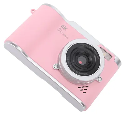 Zdjęcie produktu dla Aparat cyfrowy 4K, 48 MP, 18-krotny zoom, autofokus, stabilizacja obrazu, ekran 2,4 cala, wbudowane światło wypełniające – kompaktowy aparat dla studentów na co dzień