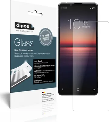 Produktbild von Schutzfolie für Sony Xperia 1 II Folie Anti-Shock matt Displayschutz