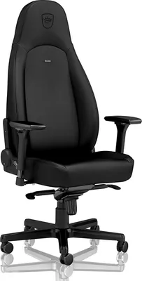 Zdjęcie produktu dla noblechairs ICON Fotel gamingowypoliuretan czarny