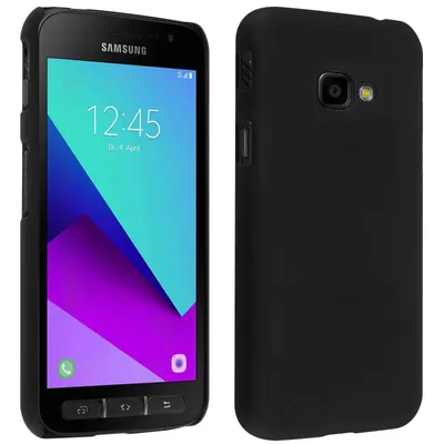 Zdjęcie produktu dla Avizar, miękka silikonowa obudowa ochronna do telefonu Samsung Galaxy Xcover 4, kolor czarny