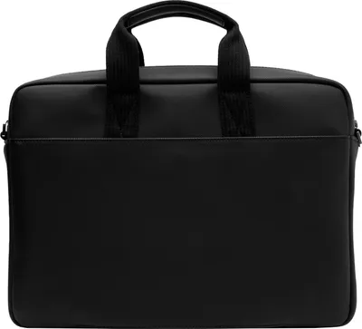 Obrázek produktu pro LACOSTE taška na notebook s přihrádkou na notebook Pánská klasická počítačová taška Noir black