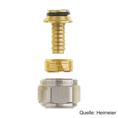 Produktbild von HEIMEIER Klemmverschraubung für Verbundrohr, G 3/4 AG, 16x2 mm, 133116351