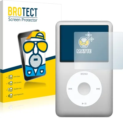 Produktbild von 2x BROTECT Schutzfolie für Apple iPod Classic (6. Gen.) Displayschutz Displayschutzfolie Folie Matt Entspiegelungsfolie