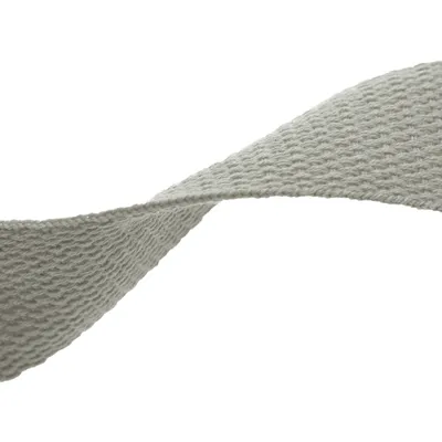 45m Polycotton Gurtband 32mm breit Tragband Taschenband Rucksackgurt 032 staubgrau