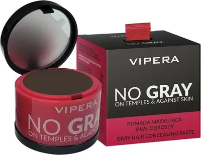 Obrázok produktu pre VIPERA Pomáda na oživenie sivých vlasov a vlasových korienkov NO GRAY 03 gaštanová 7,7 g