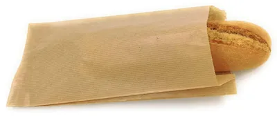 Papiertüten aus Kraftpapier, braun, 14+7x27 cm, 125 St.