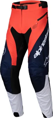 Zdjęcie produktu dla spodnie PRO-DURA, ALPINESTARS (niebieskie/pomarańczowe/białe, rozmiar 38)