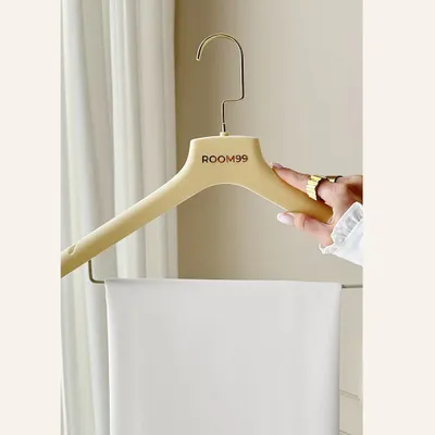 Obrázek produktu pro Závěs ROOM99 Aura s poutky, barva: světle béžová, rozměry: 140 x 300 cm, 1 kus