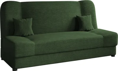 Produktbild von MIRJAN24 Schlafsofa Jonas Cord, Schlaffunktion und Bettkasten, Stilvoll Polstersofa (Farbe: Poso 14)