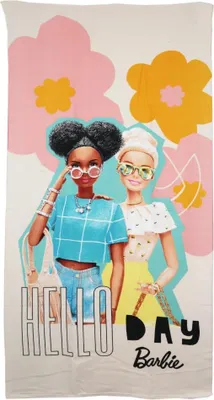 Produktbild von Barbie and Friend Mikrofaser Strandtuch Badetuch 70x140 cm