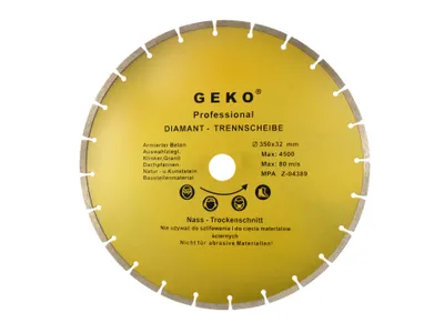 Immagine prodotto di GEKO Disco da taglio diamantato segmentato 350x32mm G00255