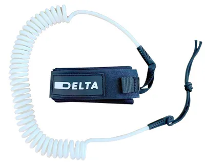 Immagine prodotto di Delta Paddle – Leash spirale SUP 10' (3 m) – Bianco