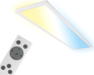 Produktbild von LED Deckenlampe 98cm LED Deckenleuchte LED Panel Flach Dimmbar Fernbedienung