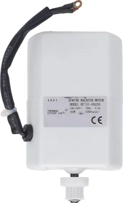Obrázek produktu pro Domácí motor šicího stroje 50 Hz 90 W 7000 ot/min elektrická výměna pro rovný zakřivený steh zkosení