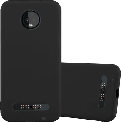 Obrázok produktu pre Cadorabo Case for Motorola MOTO Z3 PLAY Protective Case in Black Puzdro na mobilný telefón TPU Silikónový kryt