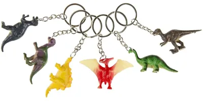 Productafbeelding van Duckiez Sleutelhanger Dino'S - 48 stuks