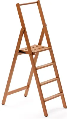 Produktbild von Trittleiter Kimora 4, Modell 180/4, 1,41 m, 4 rutschfeste Stufen, klappbar, Sicherheitsplattform