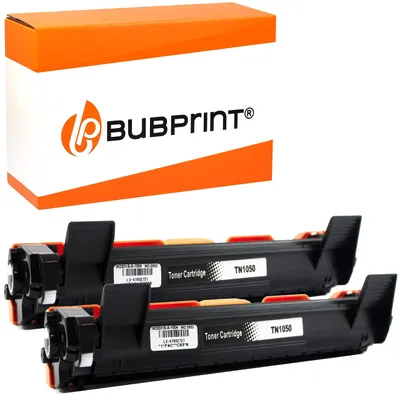 Obrázek produktu pro Kompatibilní toner Bubprint 2 pro tiskárny Brother TN-1050, černá barva – balení 2 kusy