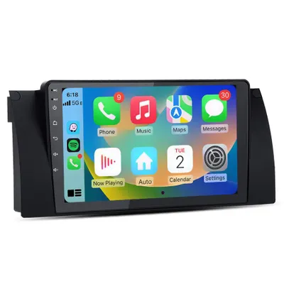 Immagine prodotto di Android Radio 128 GB per BMW X5 E53 1999-2006 Carplay Navigatore Comandi al volante Bluetooth RDS WIFI DSP GPS DAB+