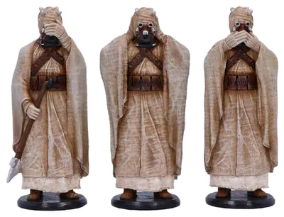Immagine prodotto di Statua originale Stormtrooper Tre Saggi Tusken Raider 14 cm
