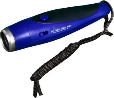 Produktbild von Elektronische 3-Ton-Pfeife, 120dB Profi-Referee-Pfeife, für Fußball, Sport, Training & Outdoor, in Blau