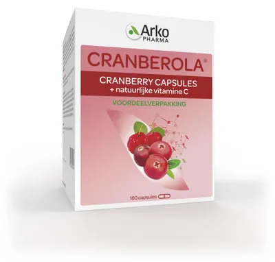 Produktbild von Cranberola Cranberry (180 vegetarische Kapseln)