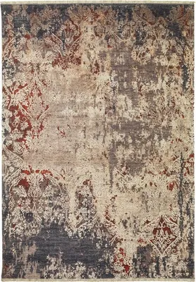Produktbild von Moderner Vintage-Teppich rechteckig Wohnzimmer Esszimmer ASTR03