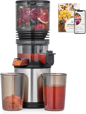 Produktbild von Slow Juicer für Obst und Gemüse breiter Einfüllöffnung 160 mm 2L