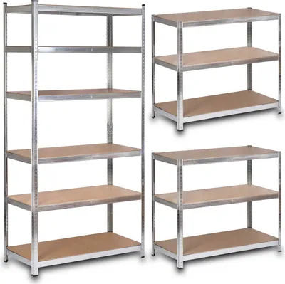 Produktbild von Kovový úložný regál 222 x 110 x 50 cm Humberg HR-815