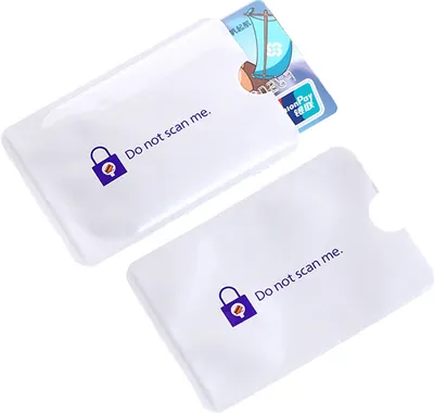 Zdjęcie produktu dla INF 12 sztuk koszulek na karty blokujące RFID B