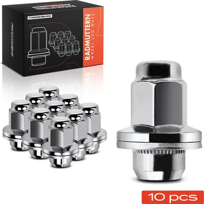 Produktbild von Frankberg 10x Radmutter für Toyota Land Cruiser Sequoia Tundra Pick-up Lexus LX