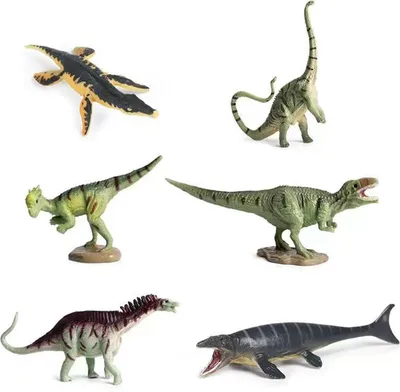 Produktbild von Set Dinosaurier in einer Schachtel mit 6 Stück
