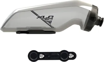 Produktbild von XLC Fidlock Magnet Fahrradtrinkflasche mit Magnethalter WB-K04, 650 ml, Transparent Schwarz