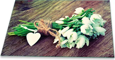 Produktbild von Herdabdeckplatte Glaskeramikfeld Spritzschutz Glas Universal Deko 80x52 Blumen Grün