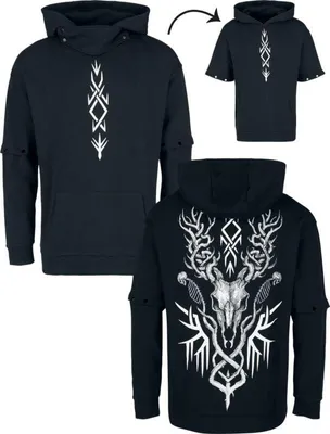 Produktbild von Black Premium by EMP Herren Woodland Spirit schwarz XL